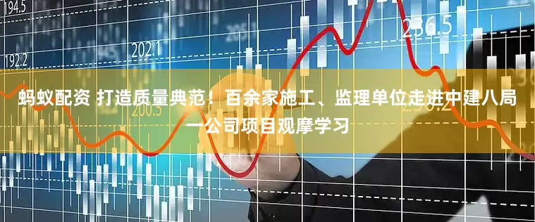 蚂蚁配资 打造质量典范！百余家施工、监理单位走进中建八局一公司项目观摩学习